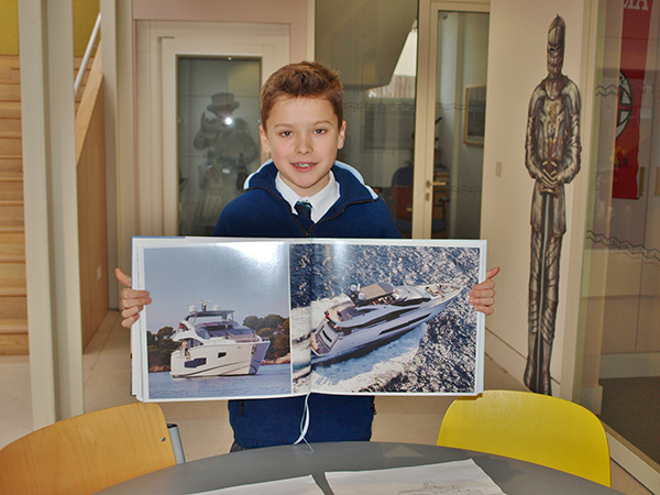 Bert with his book from Sunseeker
