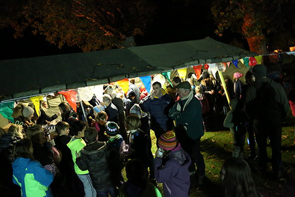 Food and drink at bonfire night