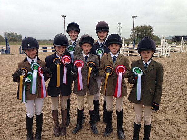 Hazlegrove competitors at the NSEA Somerset County Cup