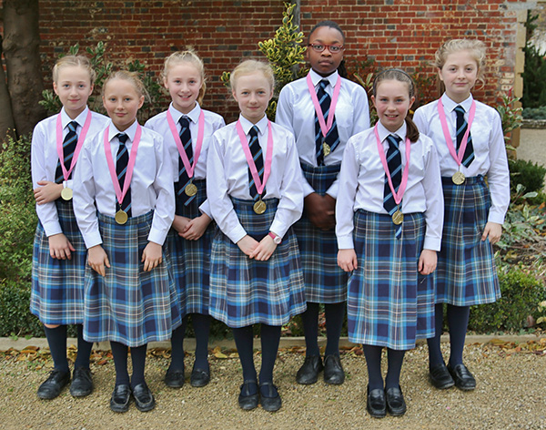 U11c Millfield Hockey Tournament - winners
