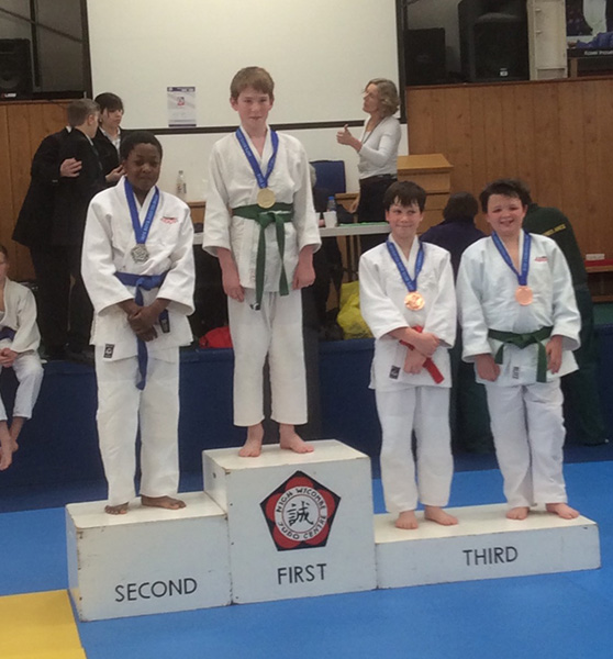 Ben W - Gold medalist in the U50kg Judo at the National IAPS Championships