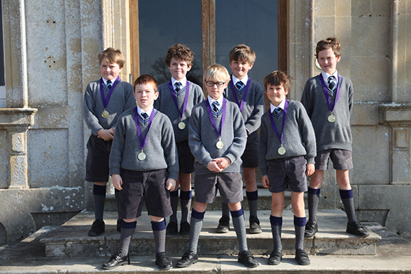 U9b Millfield Hockey Tournament winners