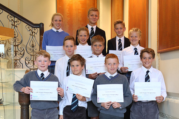 IAPS National Tennis Championships Certificates