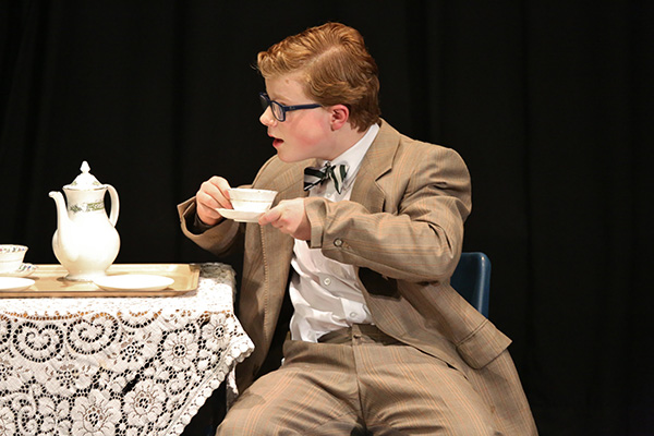 Performing at the Speech and Drama Showcase Evening