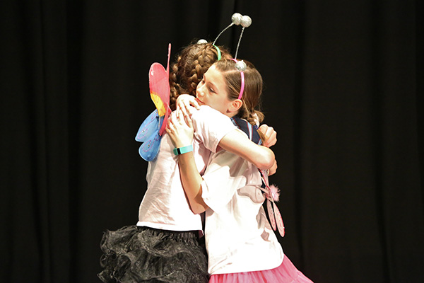 Performing at the Speech and Drama Showcase Evening