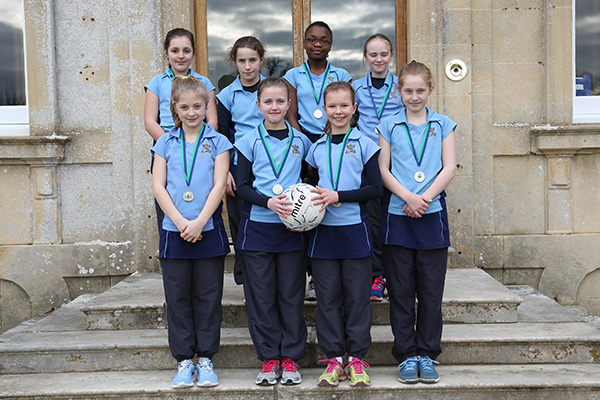 U11b Millfield Netball Tournament Runners-Up