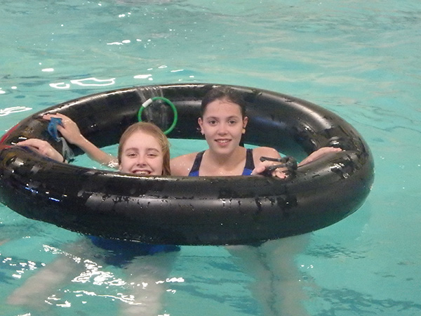 Swimming fun...