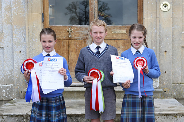 Winners of the Eventers' Challenge National Qualifier at King's Sedgemoor