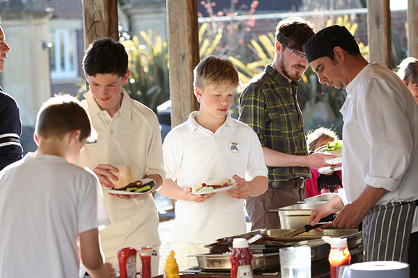 Boarders barbeque