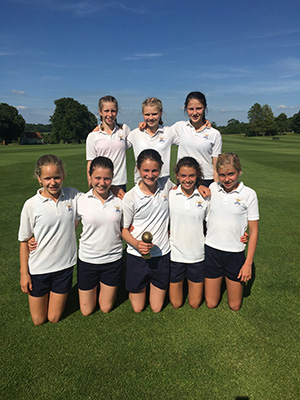 King's Bruton Girls' Cricket Festical - winners