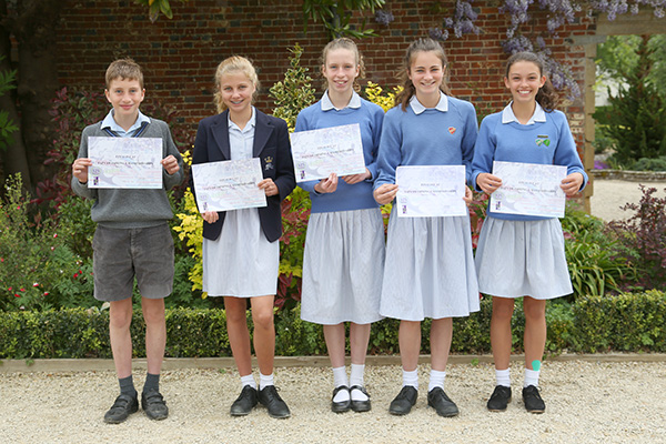 The 5 Hazlegrove children who went to the IAPS National Swimming Championships